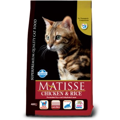 Natural And Delicious-Matisse Cat Dry-Chicken Rice Adult 10kg